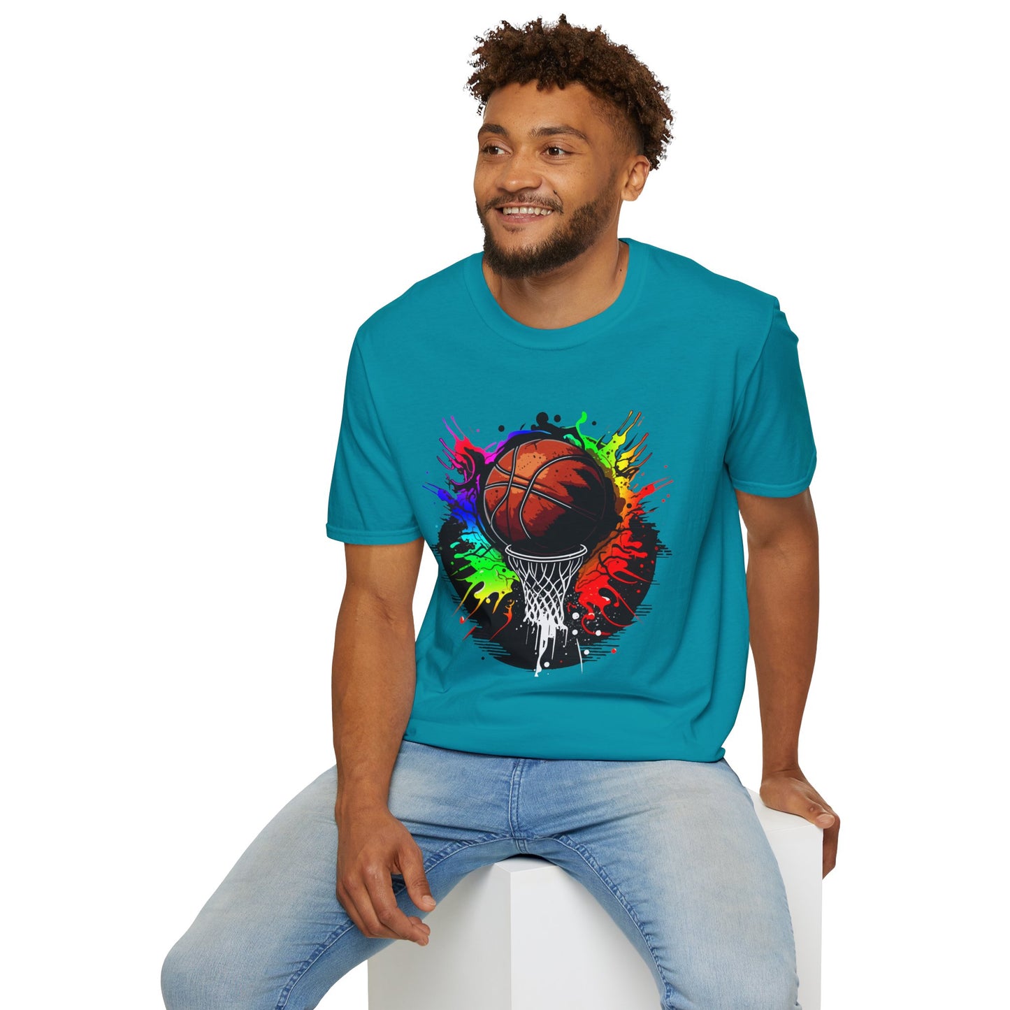 Basketball graphic tee