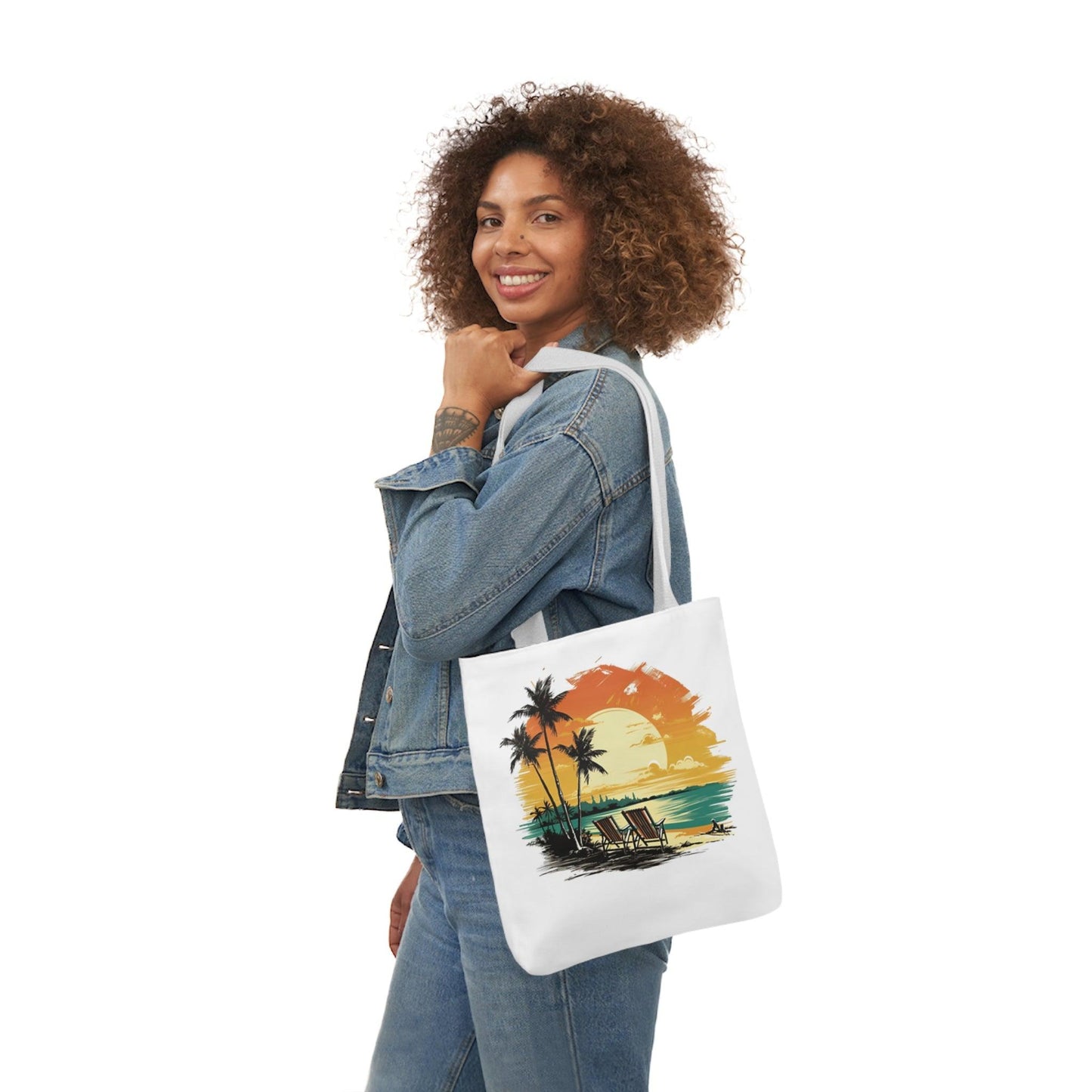 Beach Canvas Tote