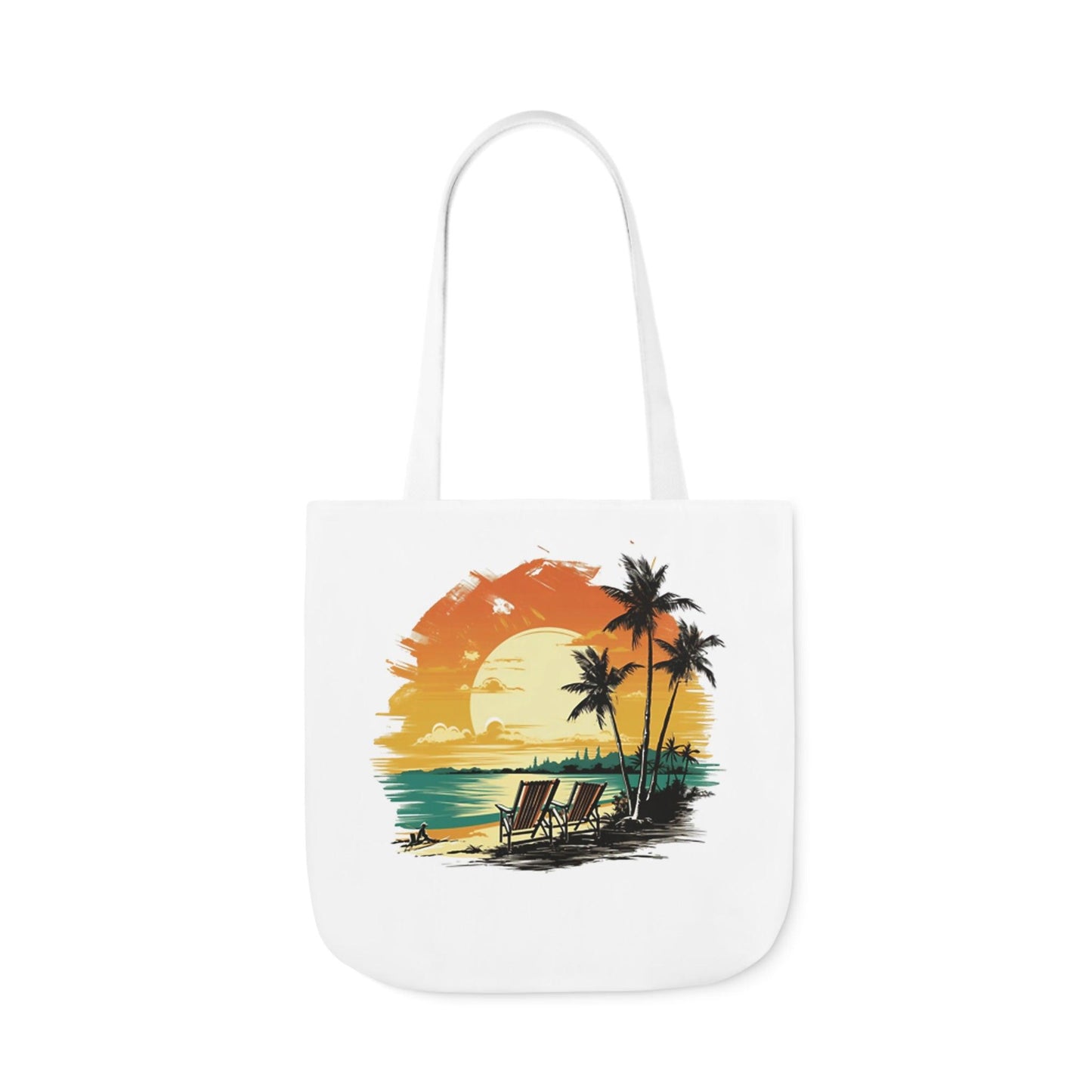 Beach Canvas Tote