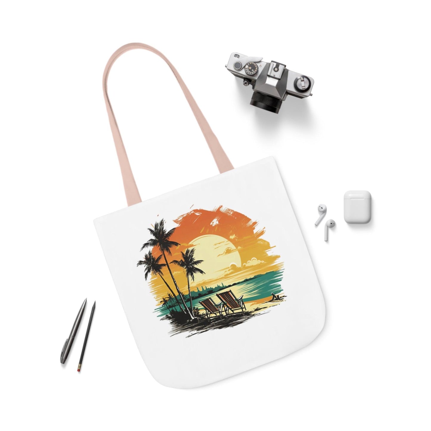 Beach Canvas Tote