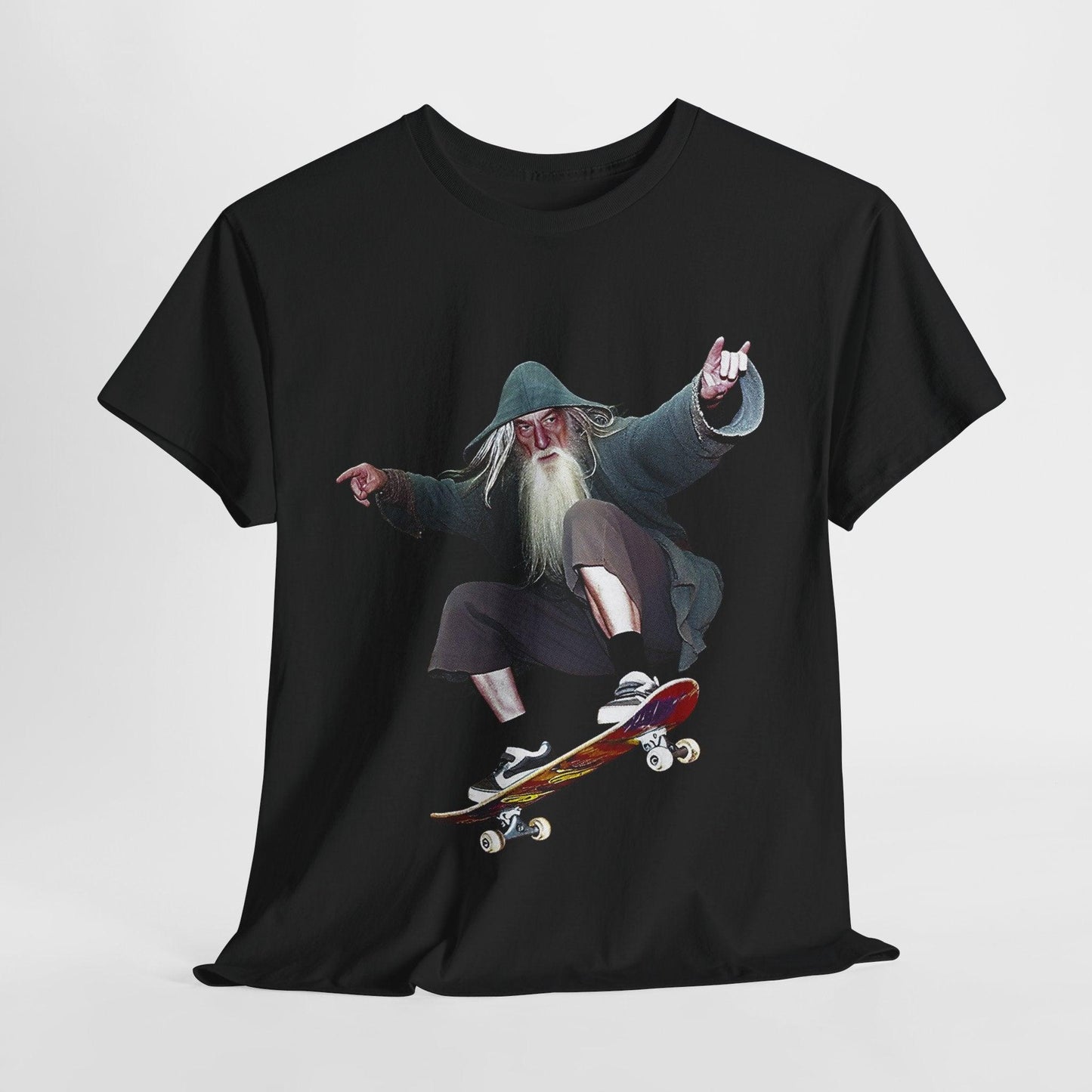 Skateboarding Gandalf Unisex Tee