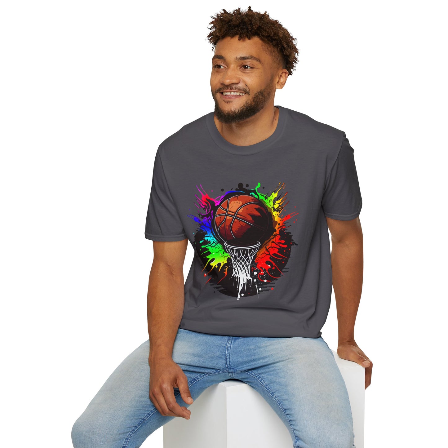 Basketball graphic tee