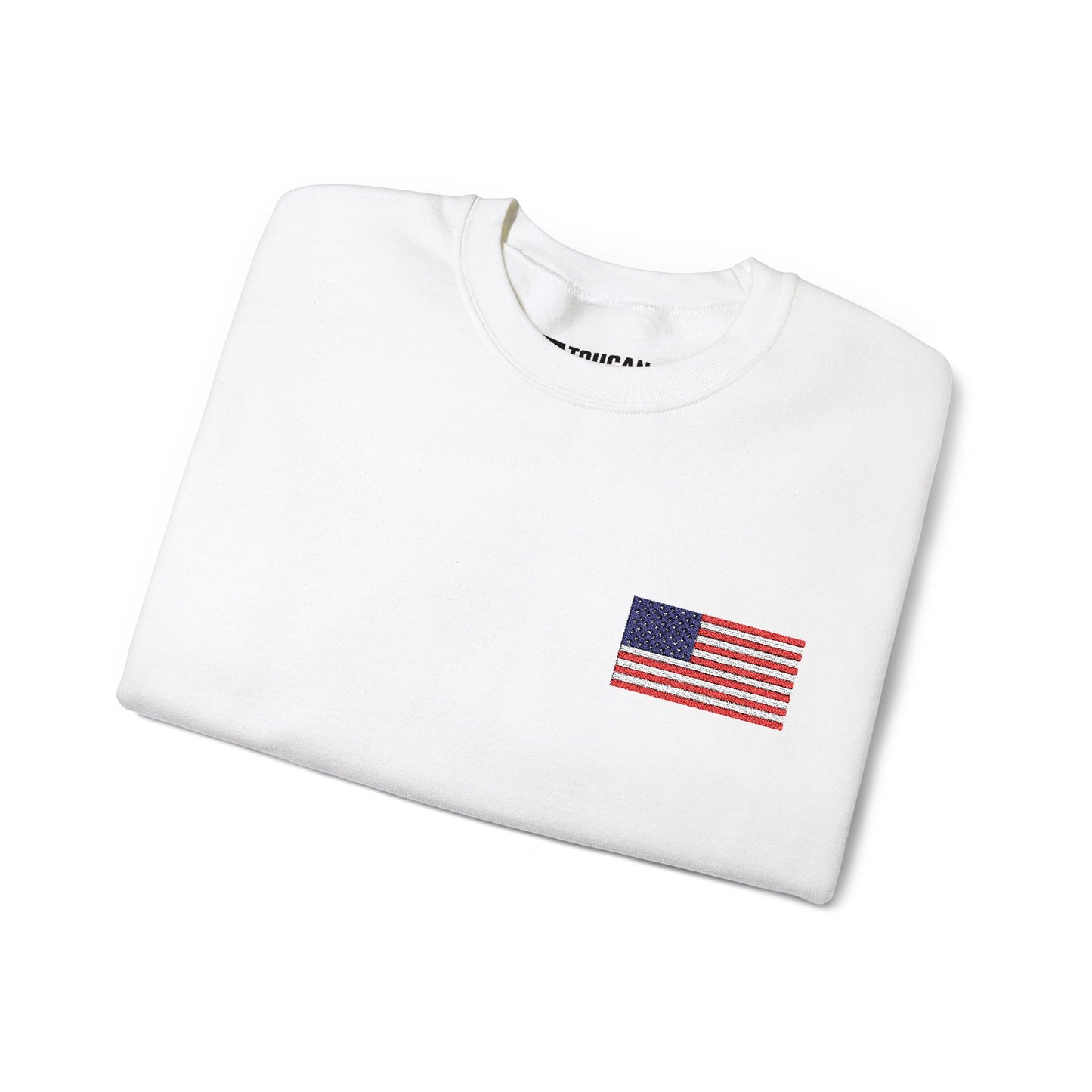 American Flag Crewneck Sweatshirt