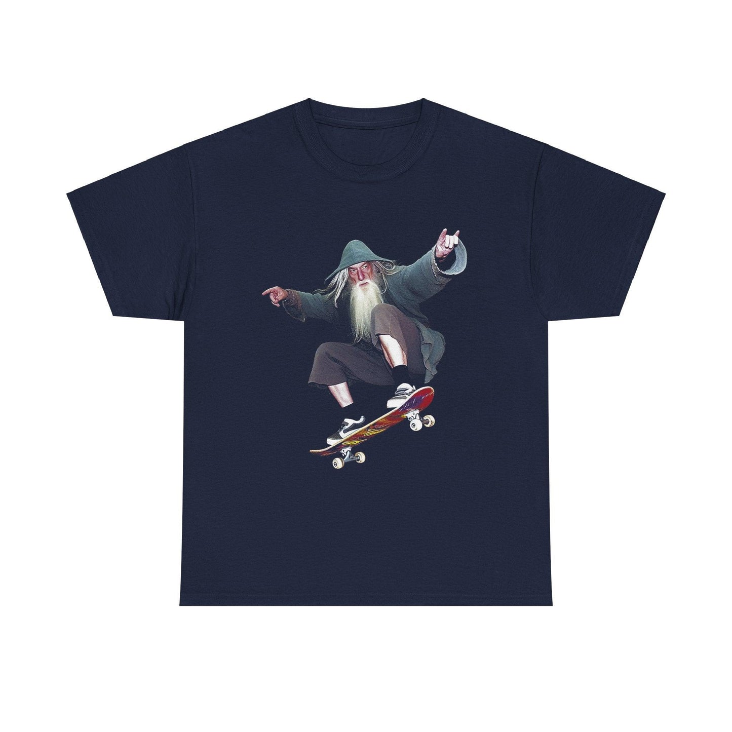 Skateboarding Gandalf Unisex Tee