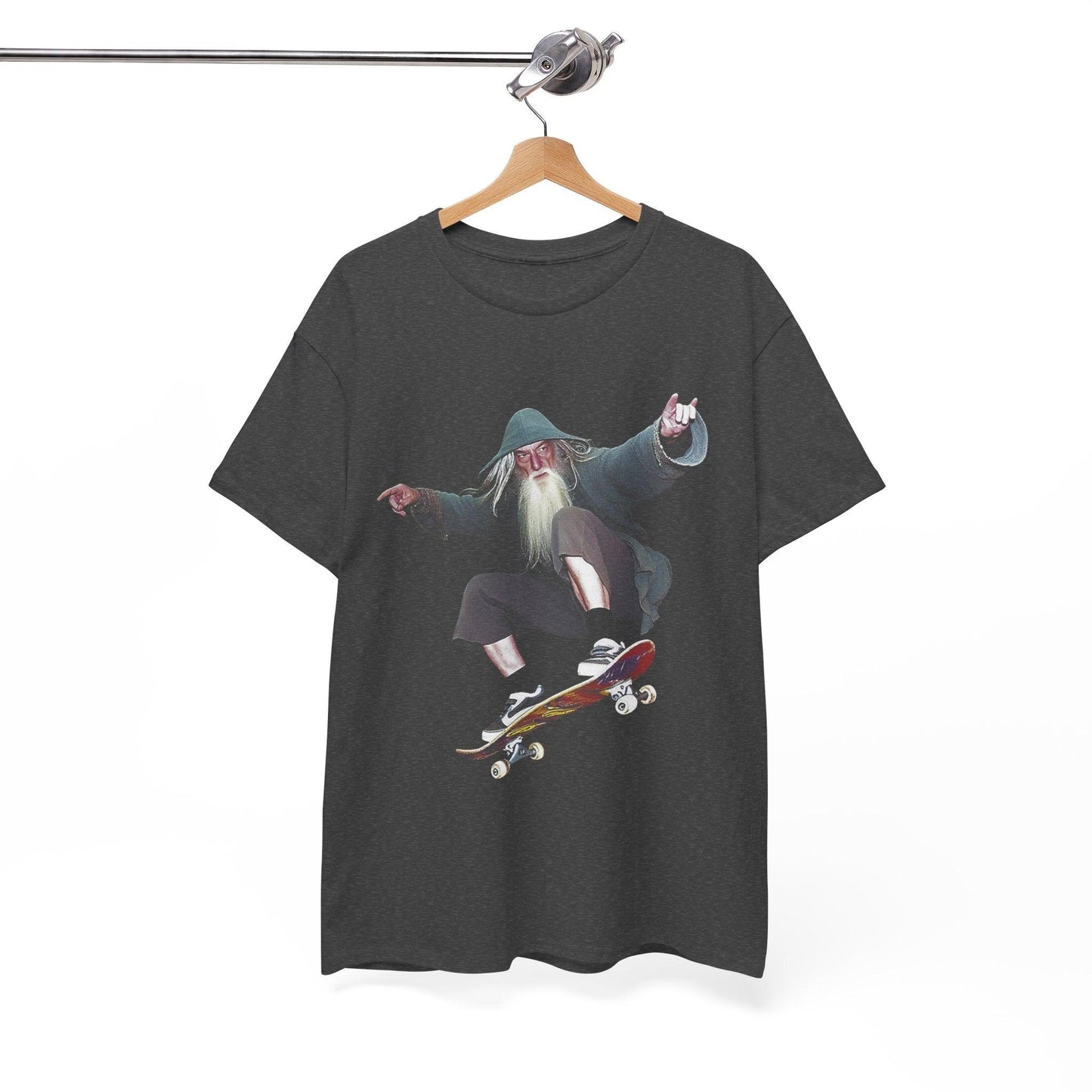 Skateboarding Gandalf Unisex Tee