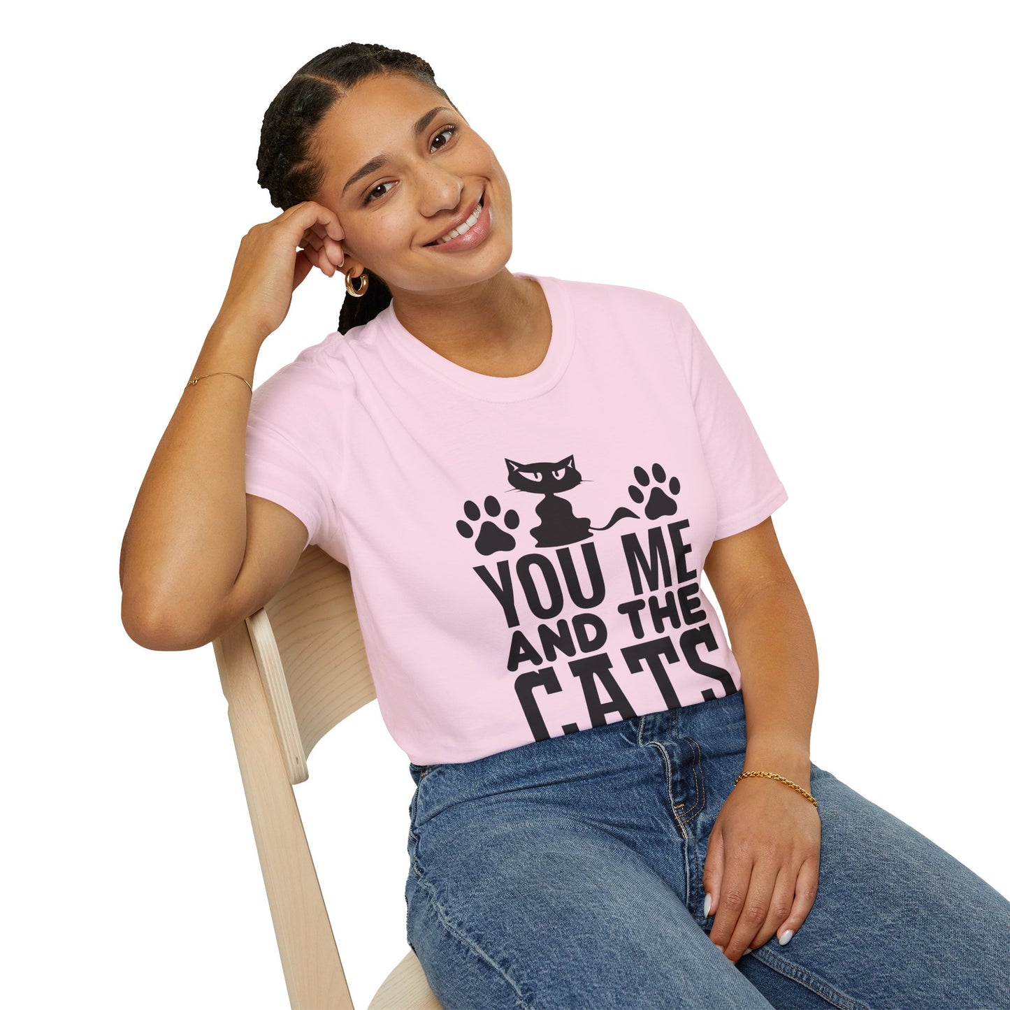 You, Me and the Cats T-shirt