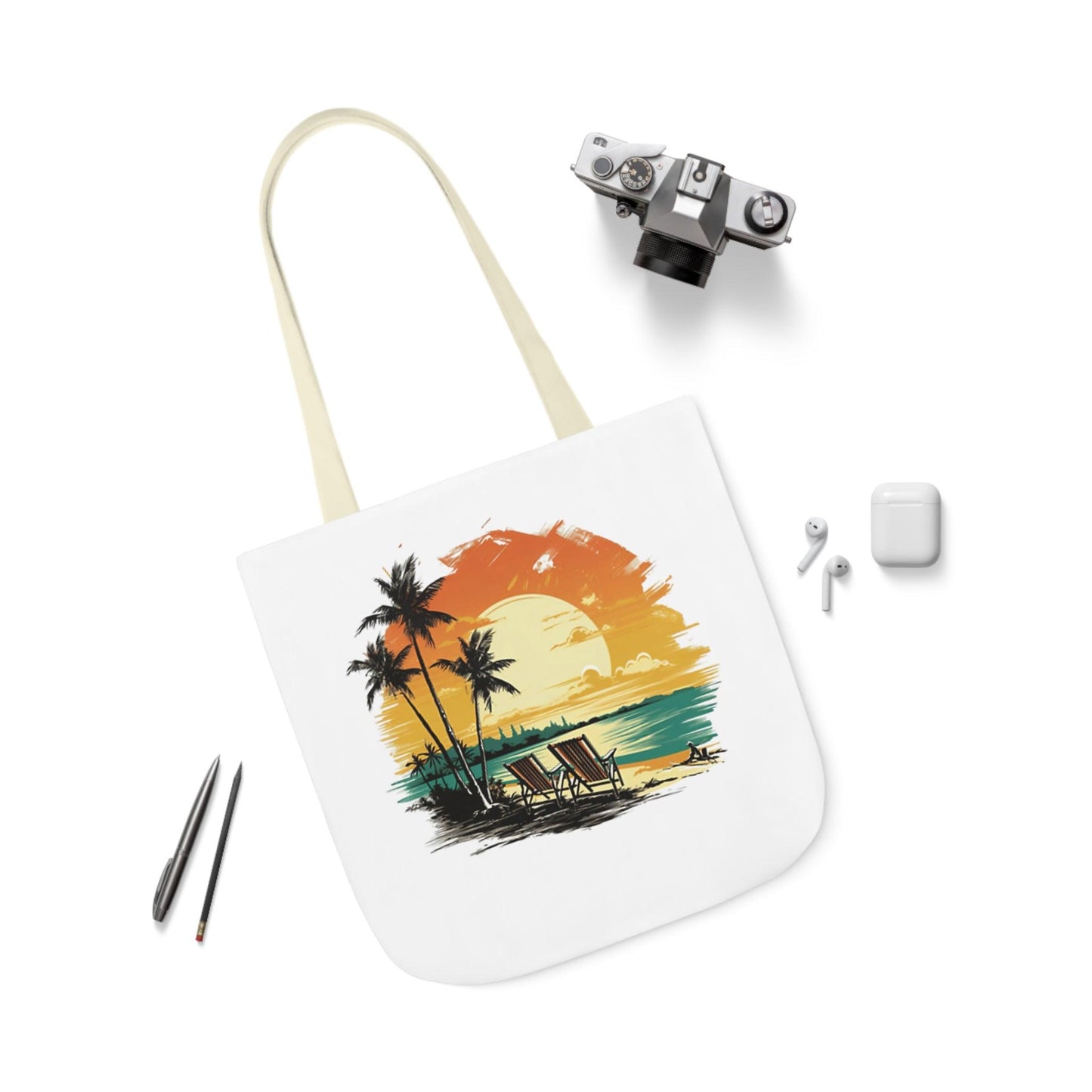 Beach Canvas Tote