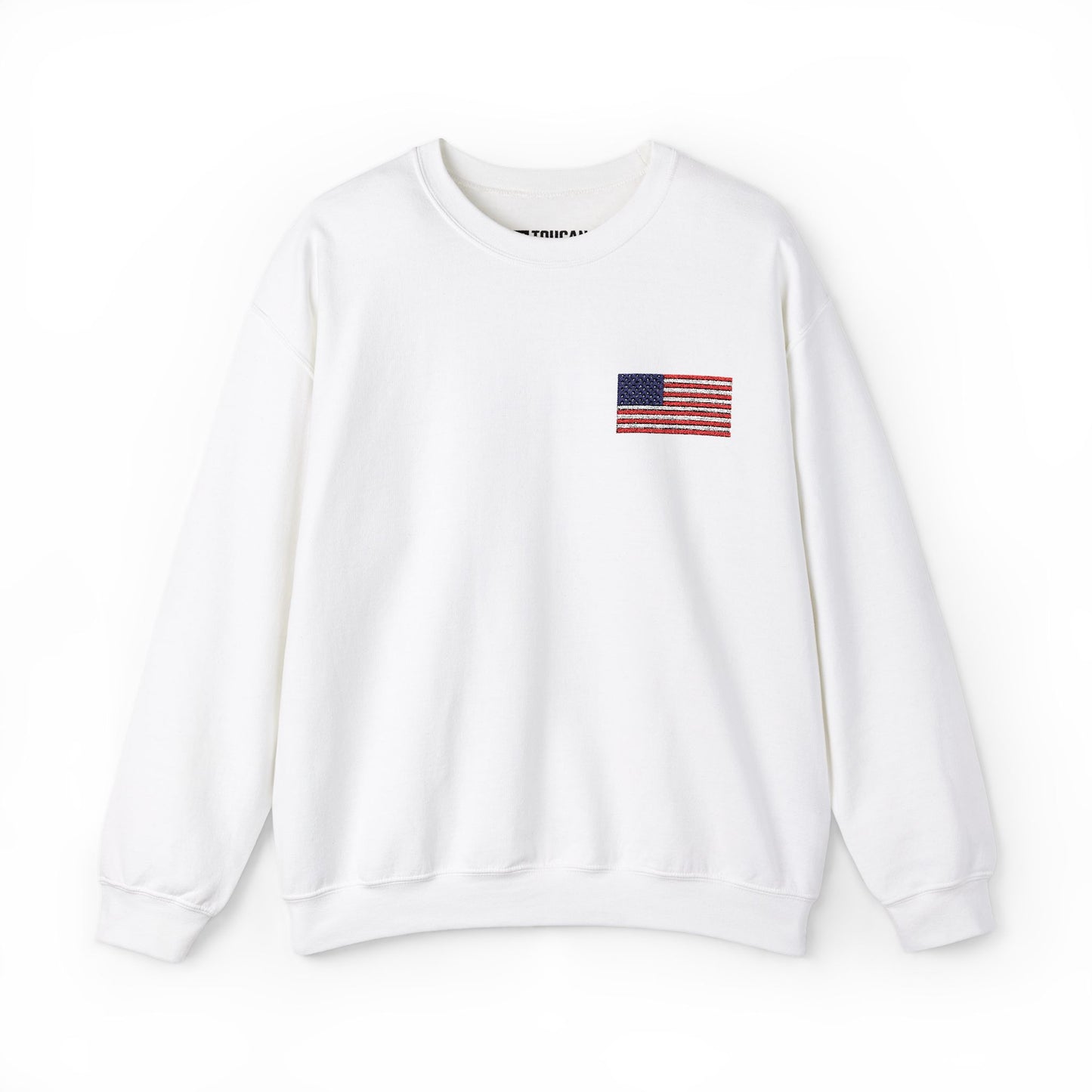 American Flag Crewneck Sweatshirt