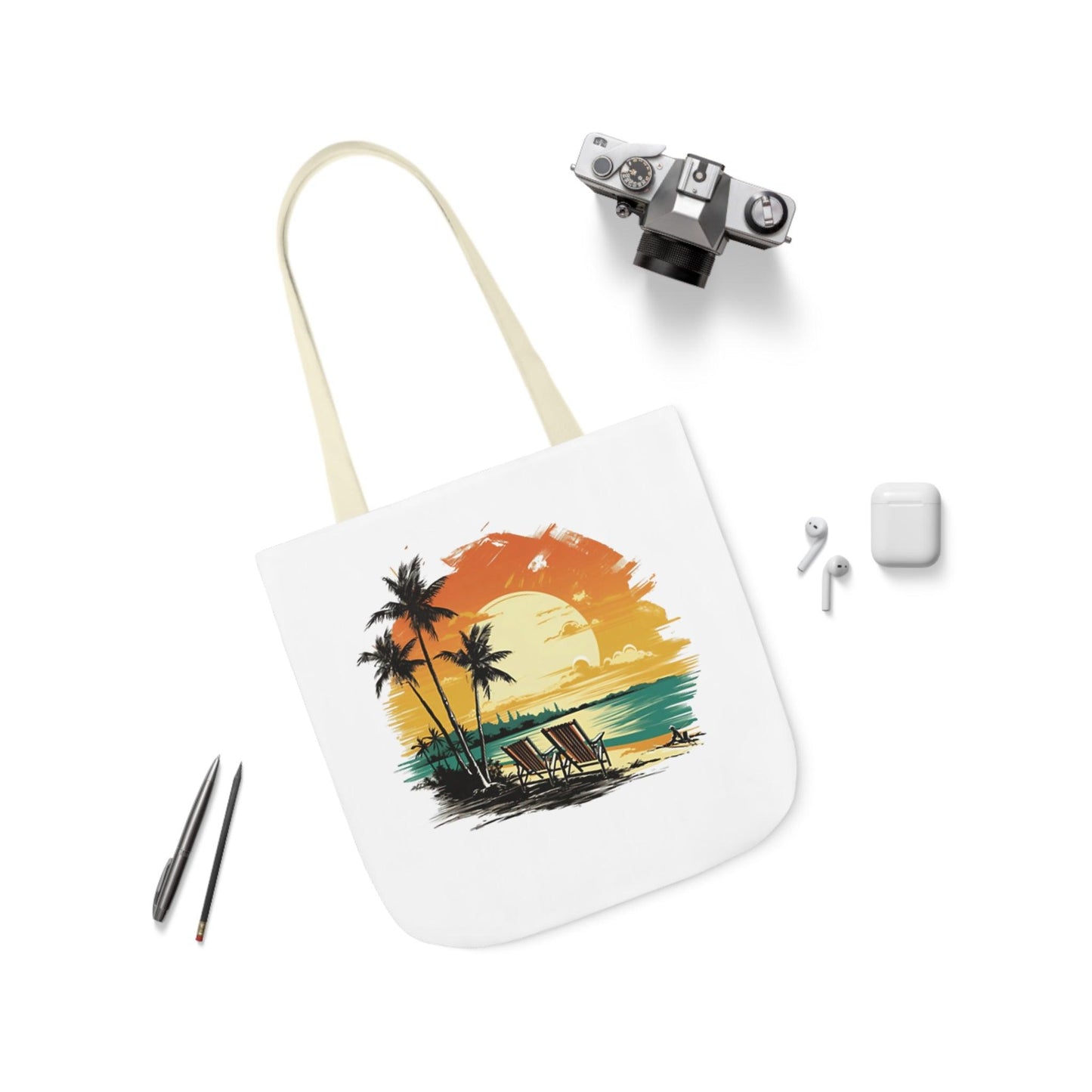 Beach Canvas Tote