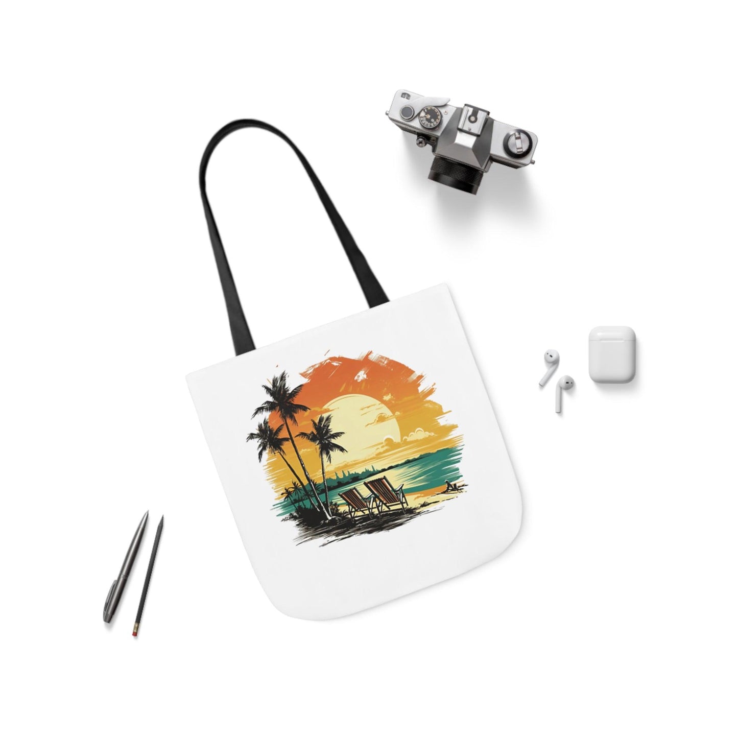 Beach Canvas Tote