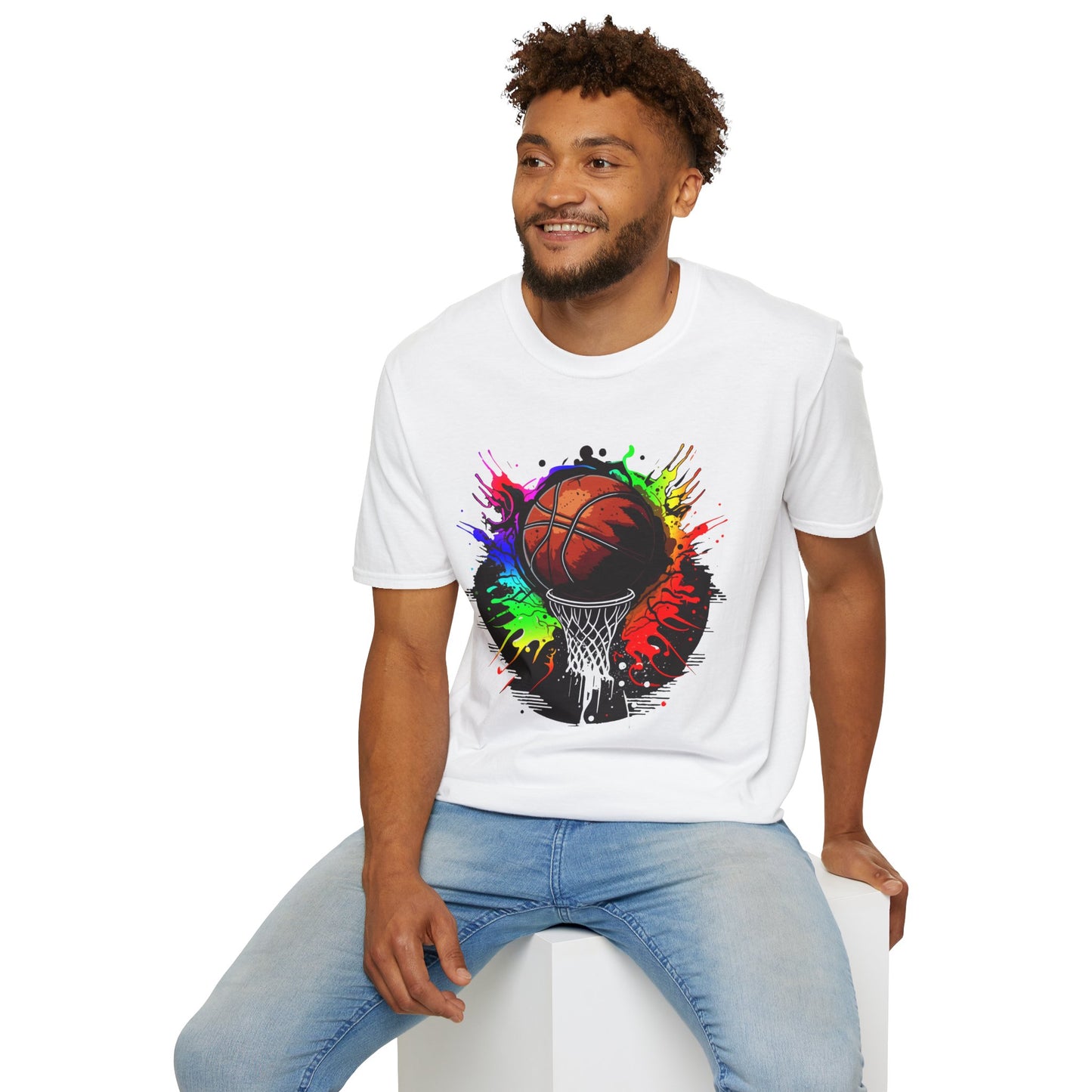 Basketball graphic tee