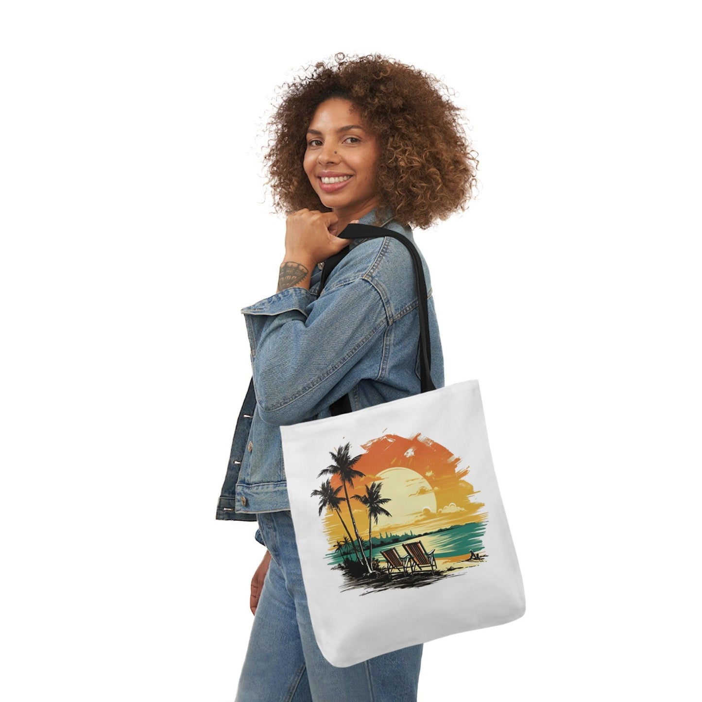 Beach Canvas Tote