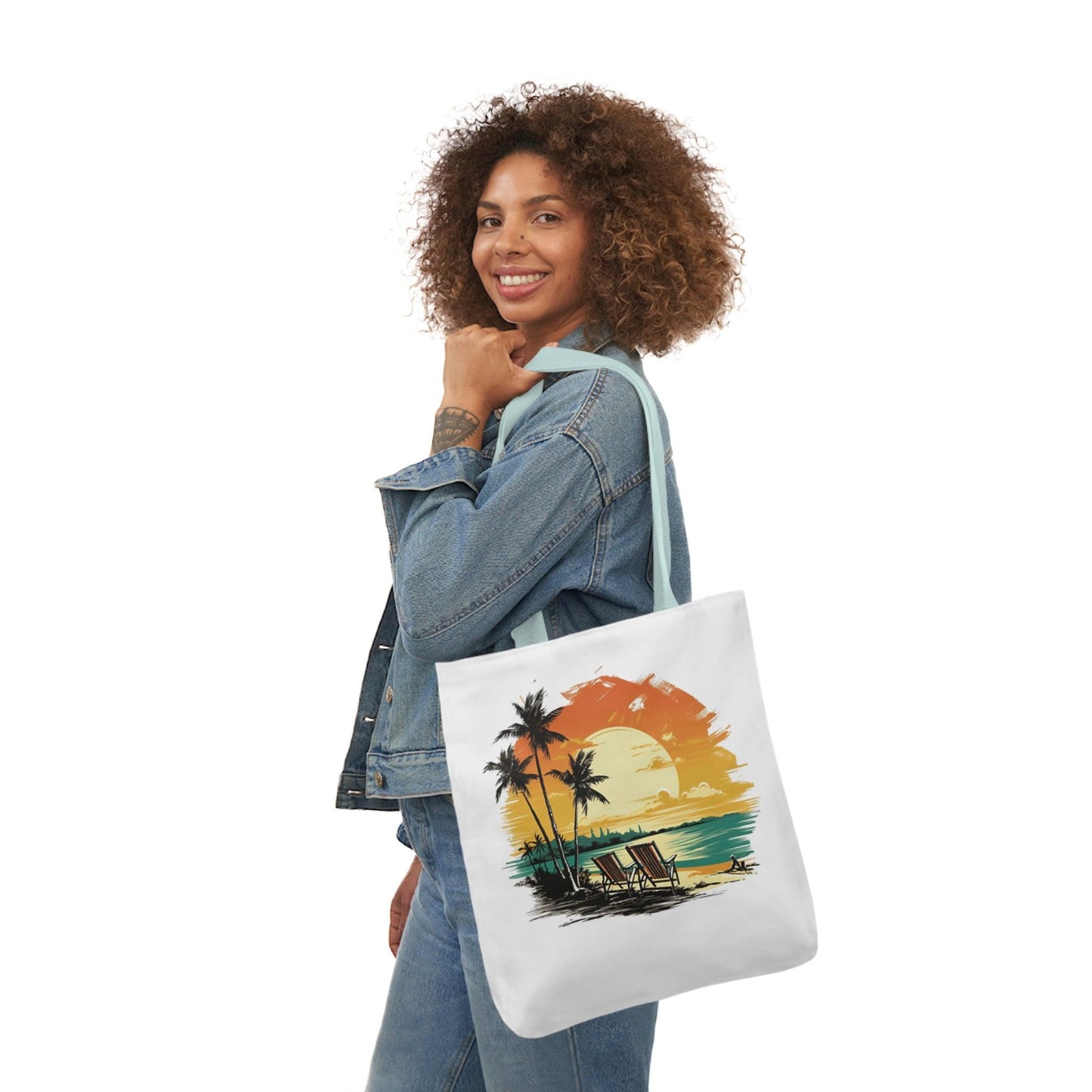 Beach Canvas Tote