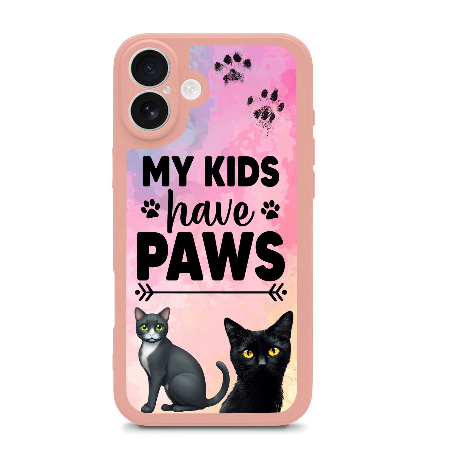 Silicone Phone Case - My Kids Have Paws