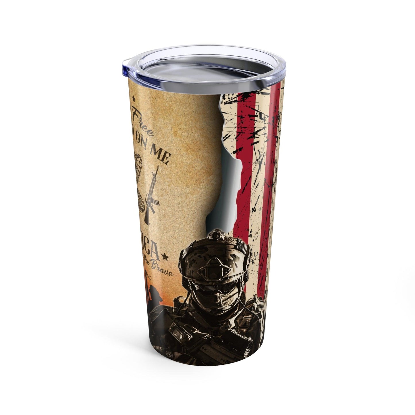 20oz Tumbler 2nd Amendment Don't Tread On Me 1776