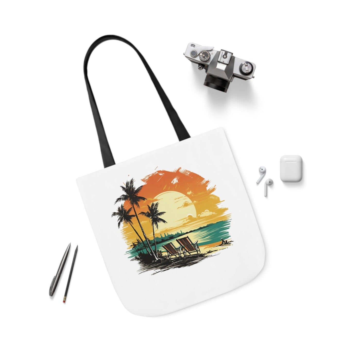 Beach Canvas Tote