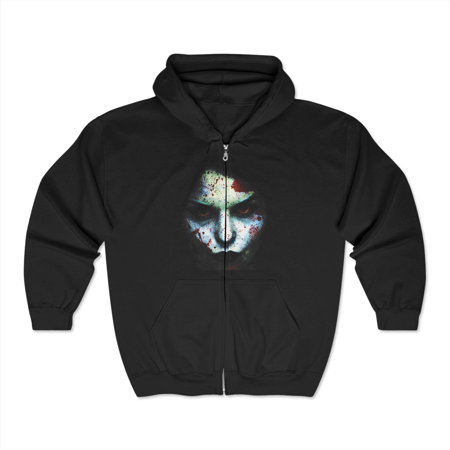 Goth Full Zip Hoodie