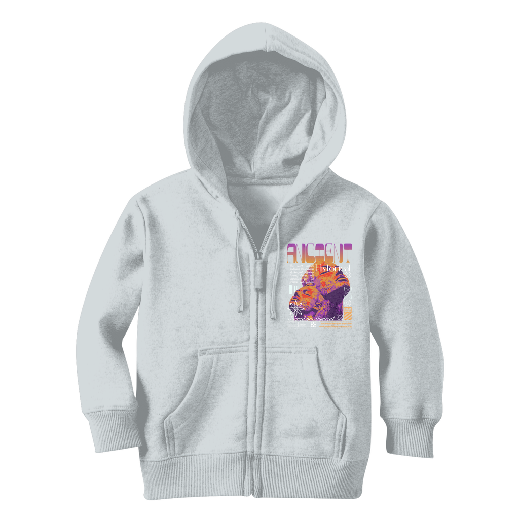 Ancient History Classic Kids Zip Hoodie