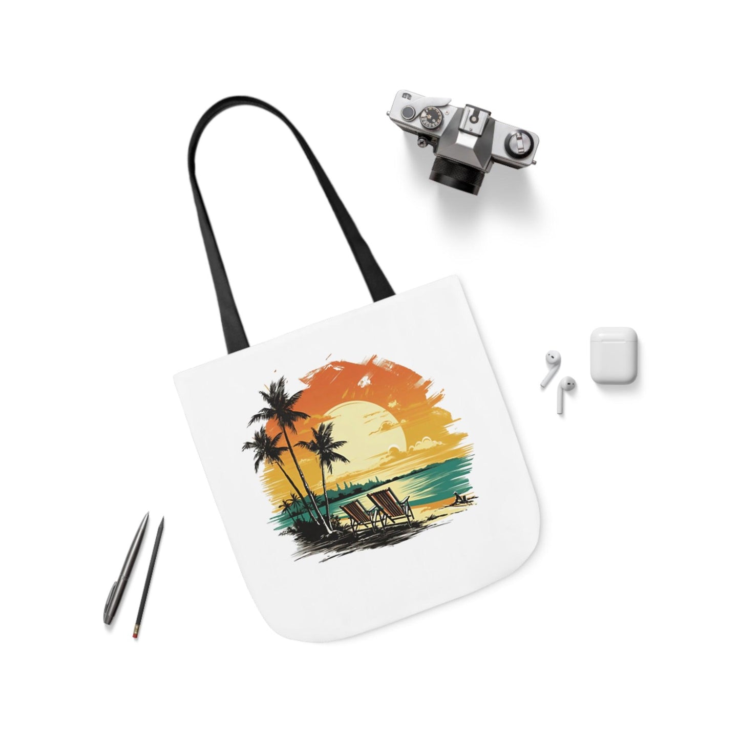 Beach Canvas Tote