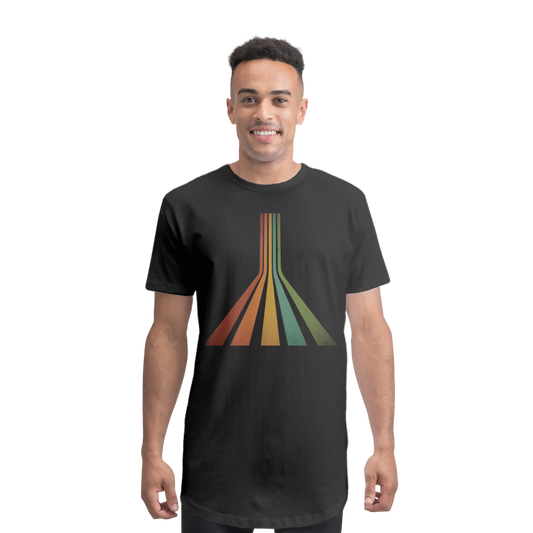 Retro 70's Line Premium Long Body T-Shirt