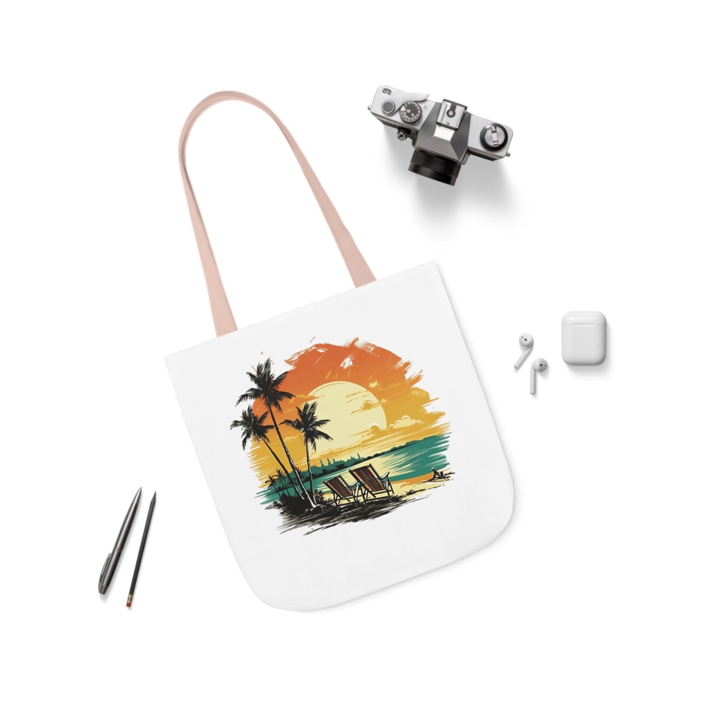 Beach Canvas Tote