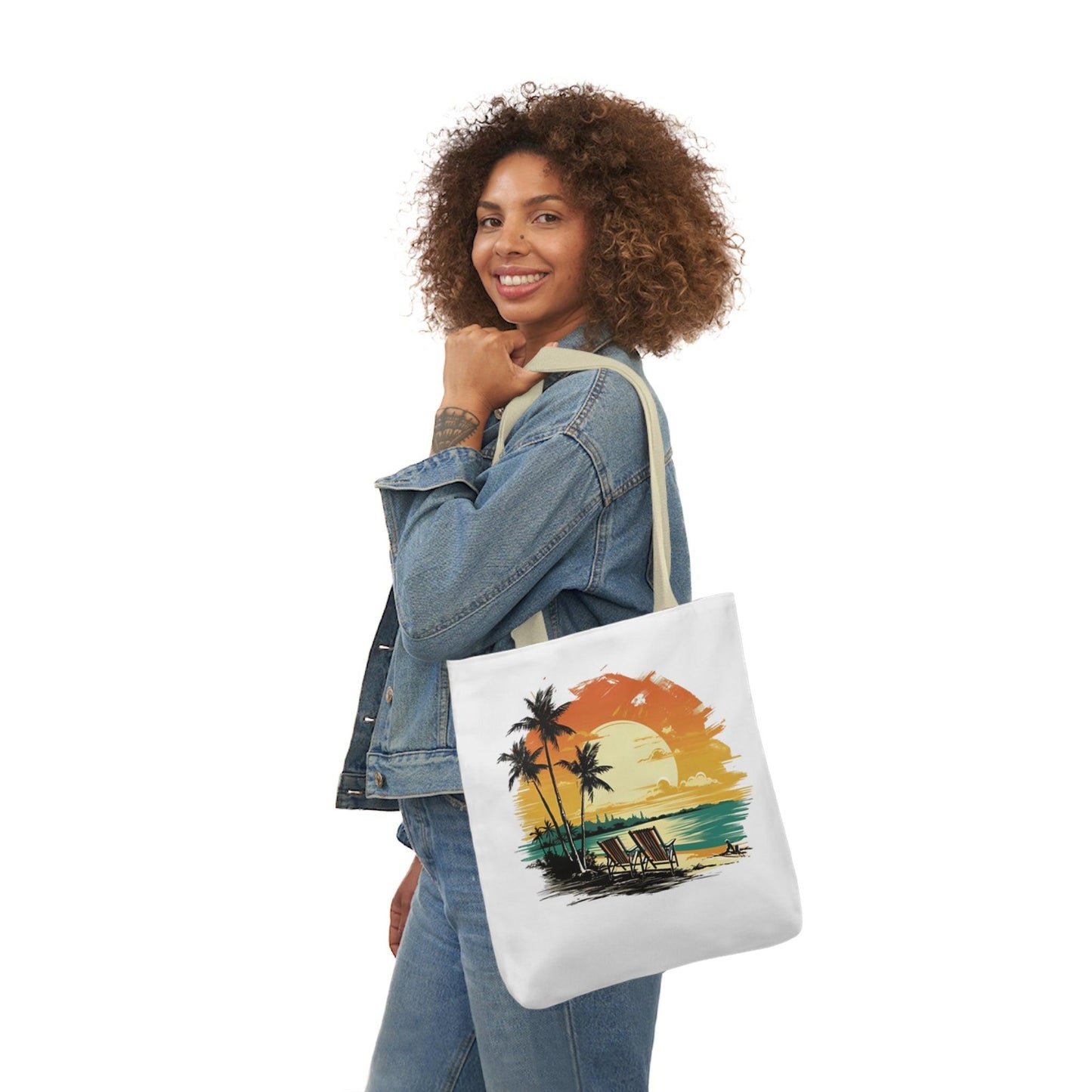 Beach Canvas Tote