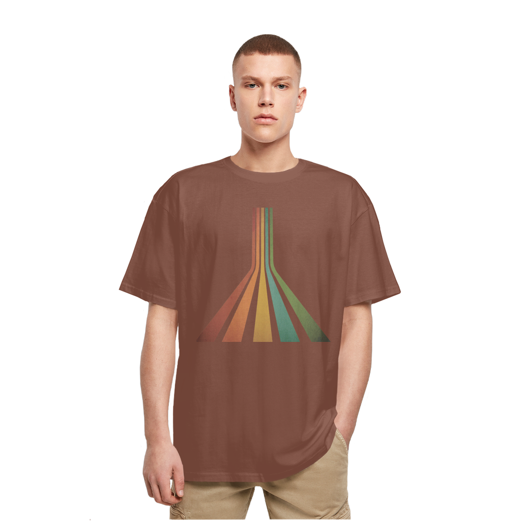 Retro 70's Line Heavy Oversized T-Shirt