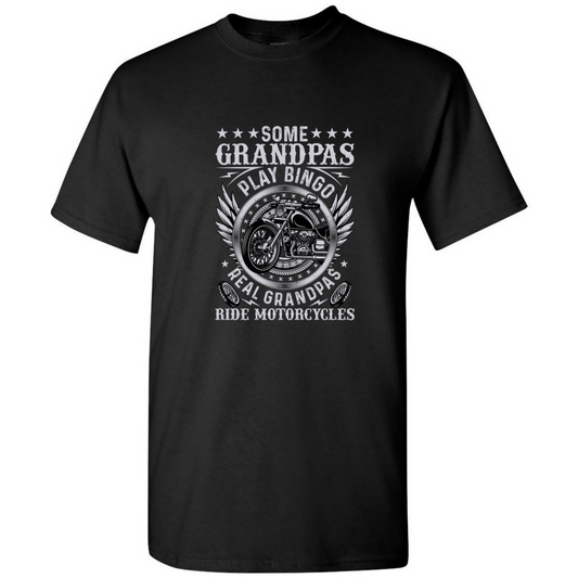 Real Grandpas Ride Motorcycles - Graphic Tee