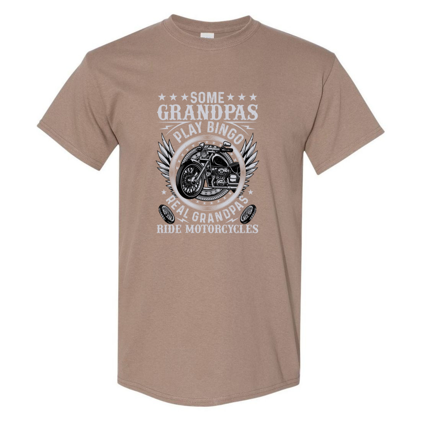 Real Grandpas Ride Motorcycles - Graphic Tee