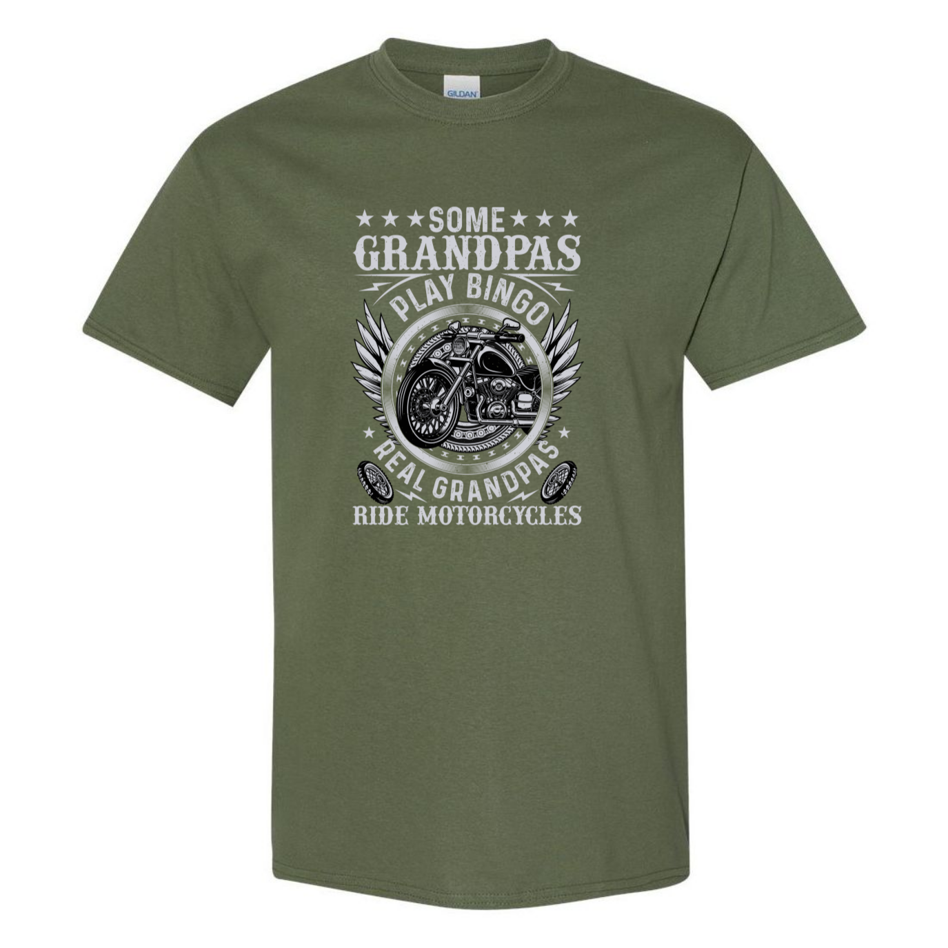 Real Grandpas Ride Motorcycles - Graphic Tee