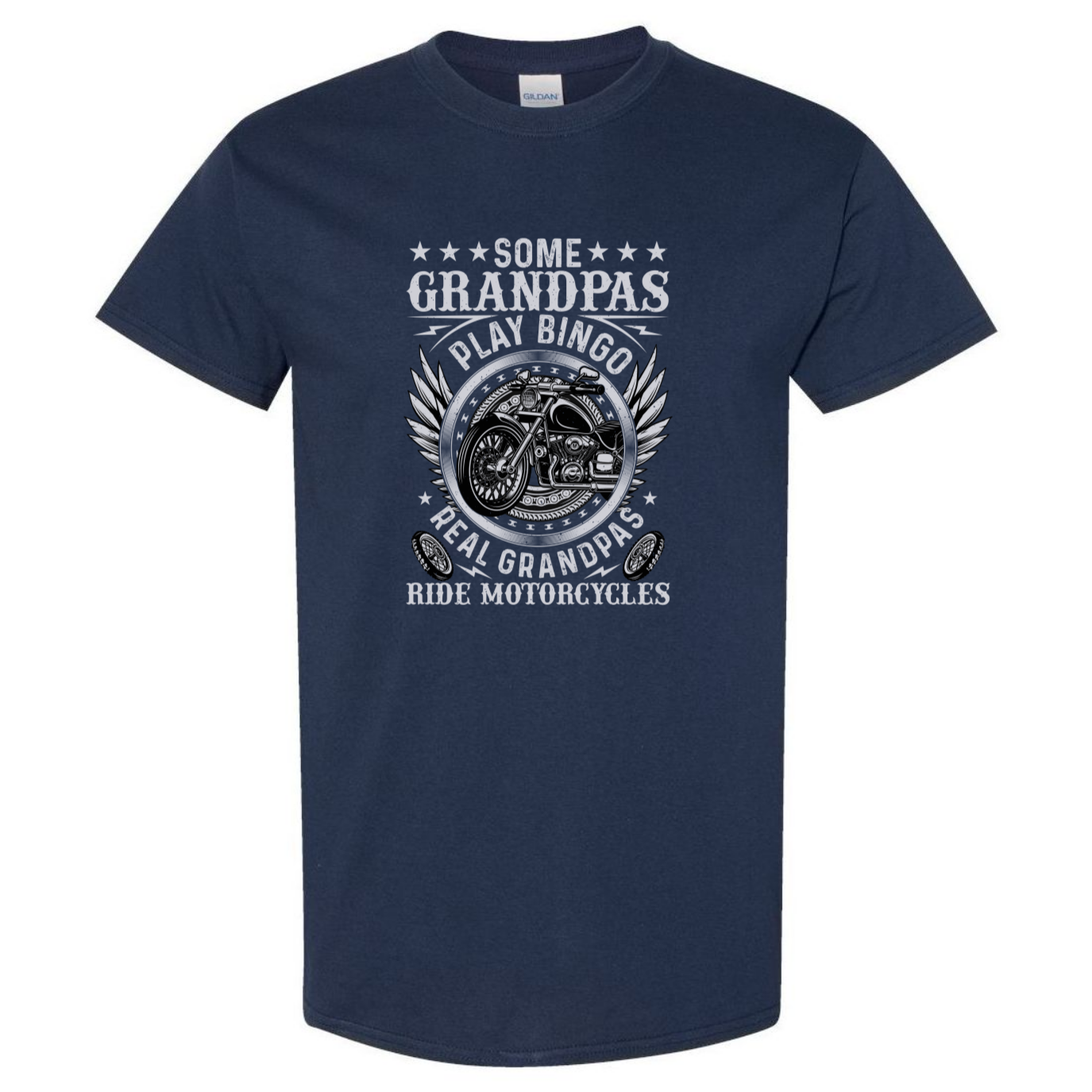 Real Grandpas Ride Motorcycles - Graphic Tee