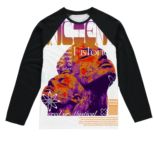 Ancient History Sublimation Baseball Long Sleeve T-Shirt