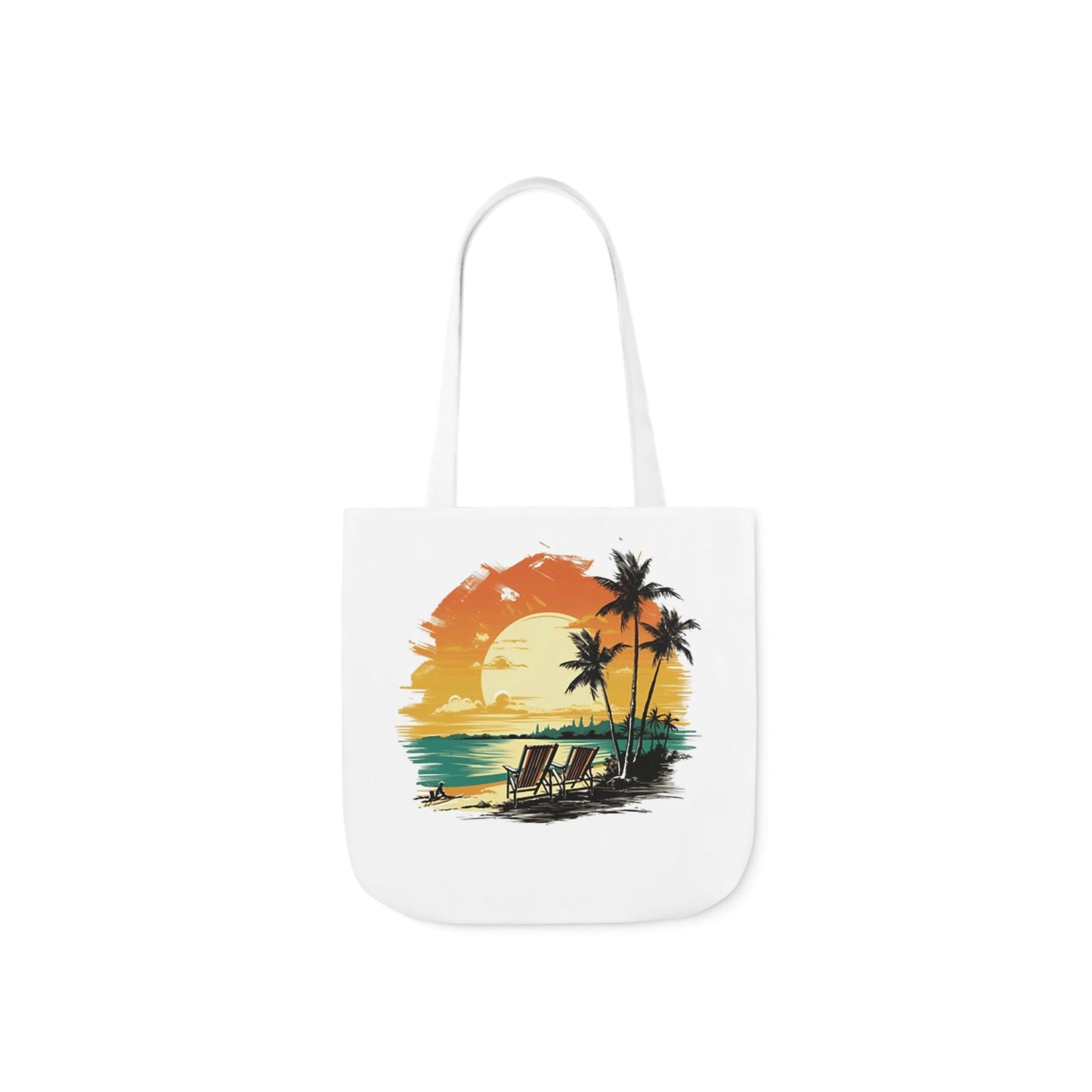 Beach Canvas Tote