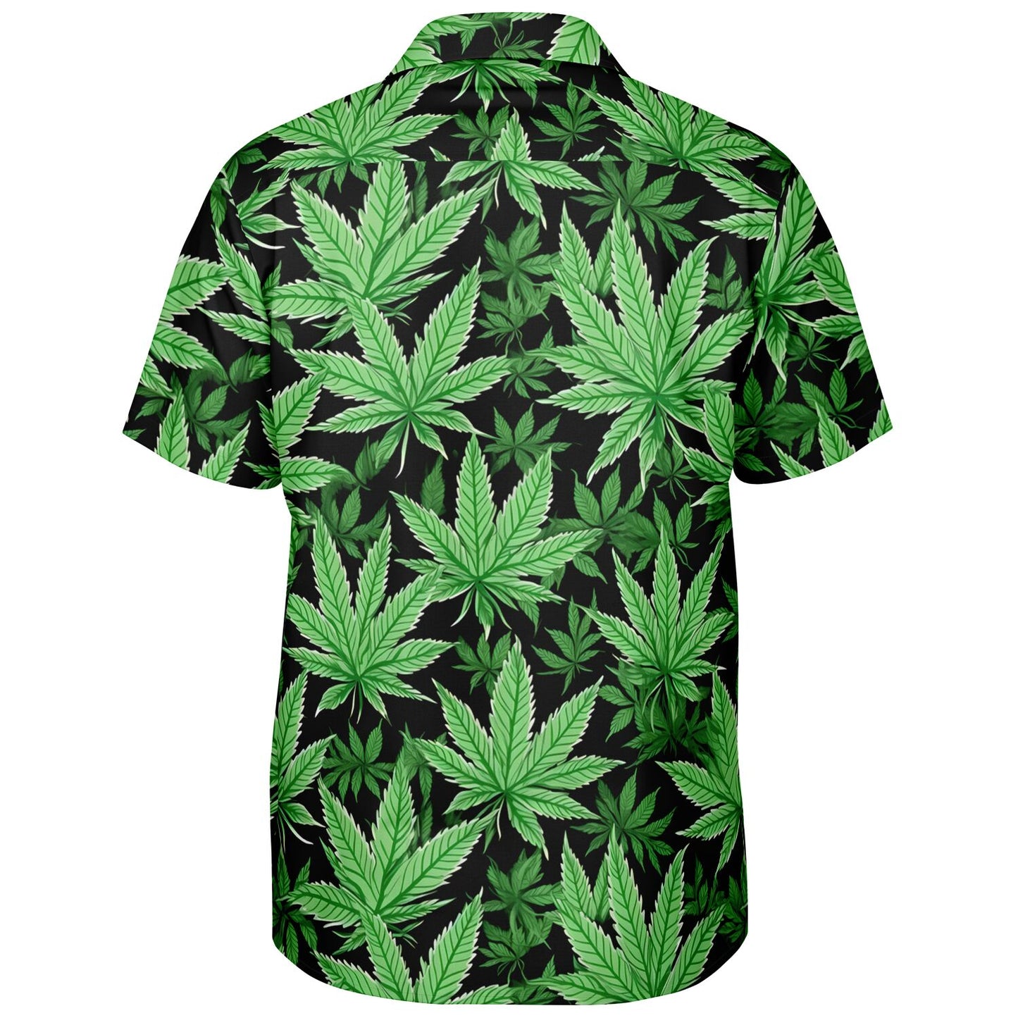 Cannabis print Hawaiian Shirt