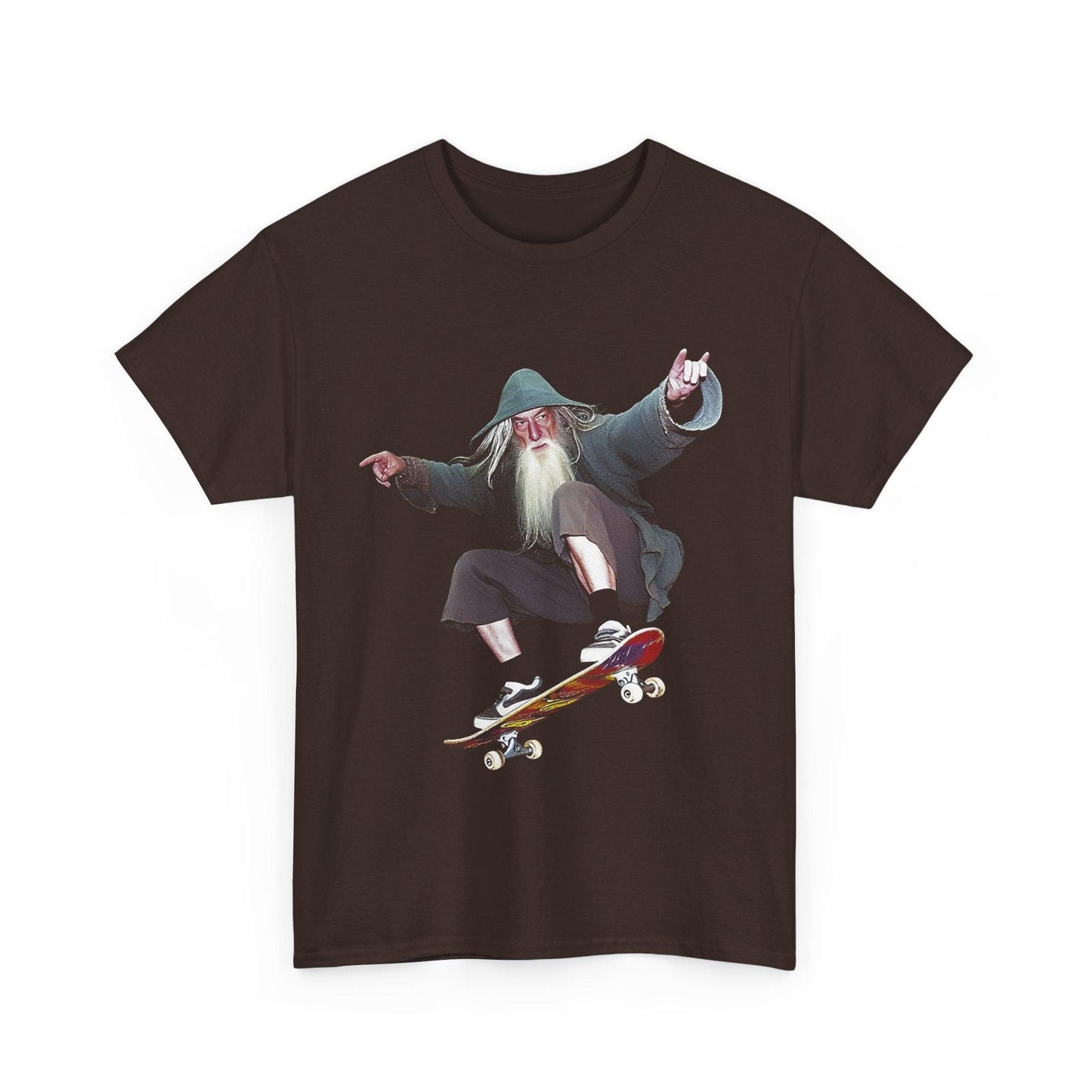 Skateboarding Gandalf Unisex Tee