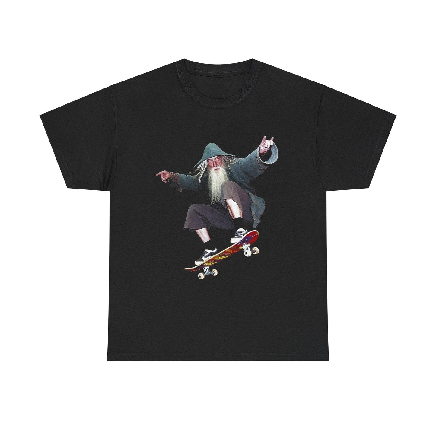 Skateboarding Gandalf Unisex Tee