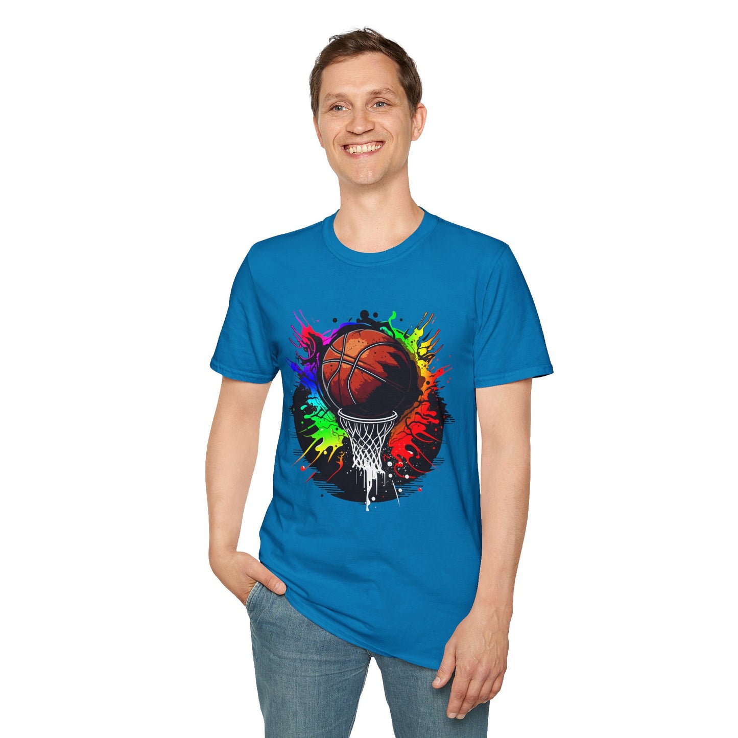 Basketball graphic tee