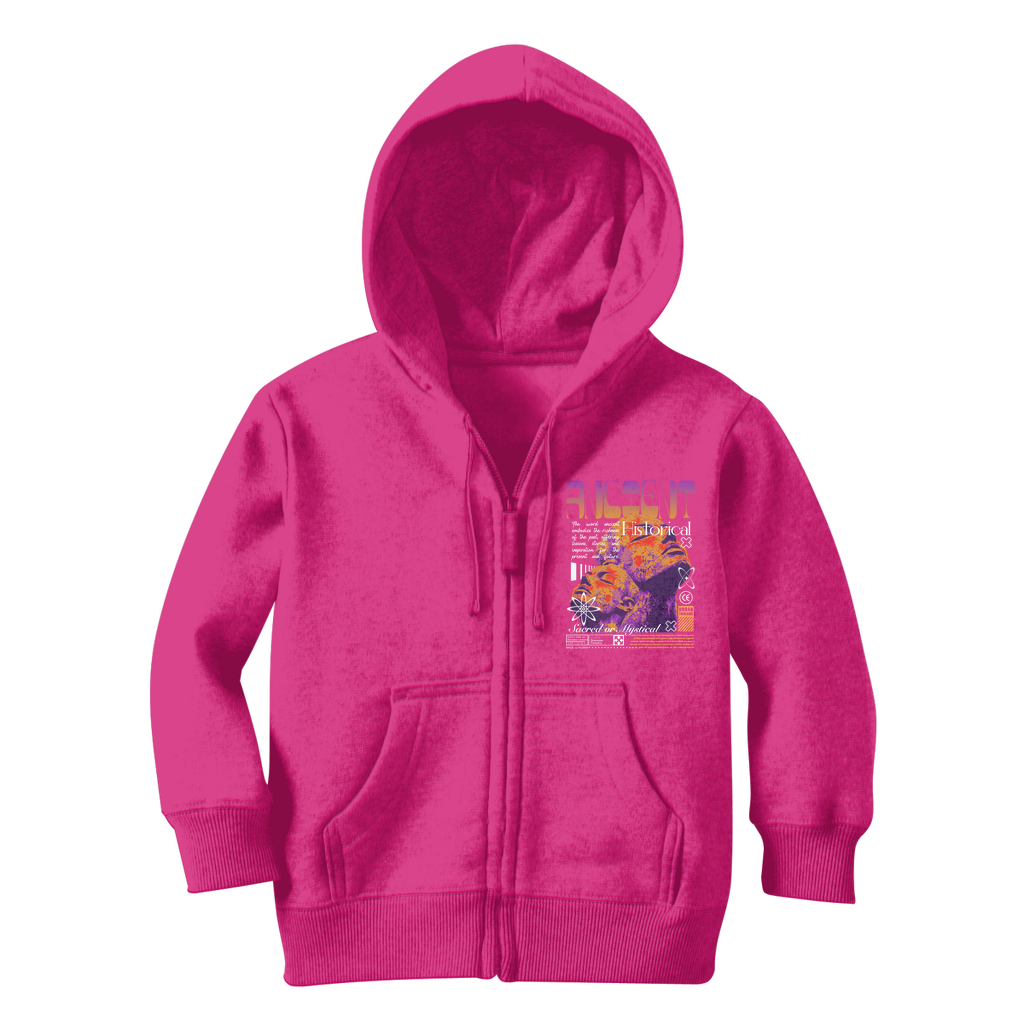 Ancient History Classic Kids Zip Hoodie