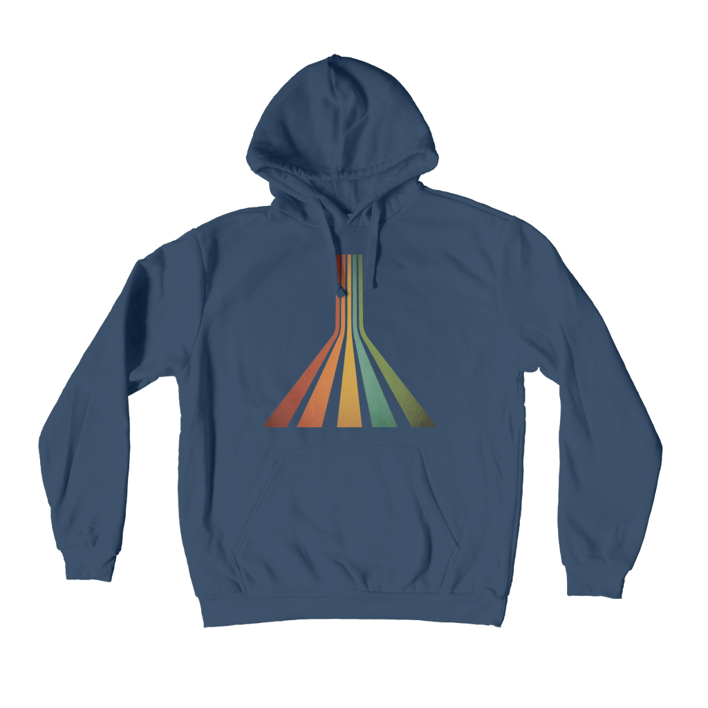 Retro 70's Line Premium Adult Hoodie