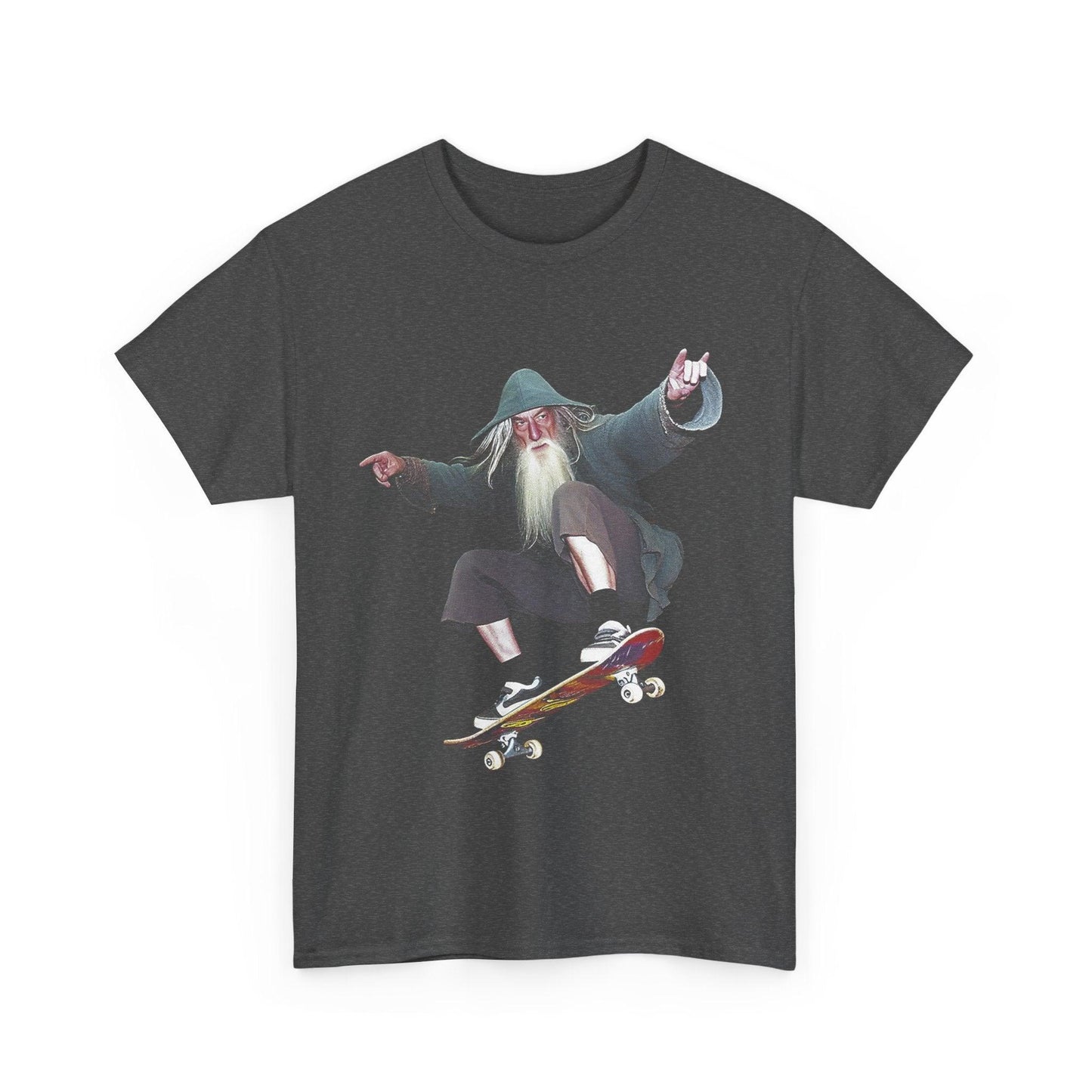 Skateboarding Gandalf Unisex Tee