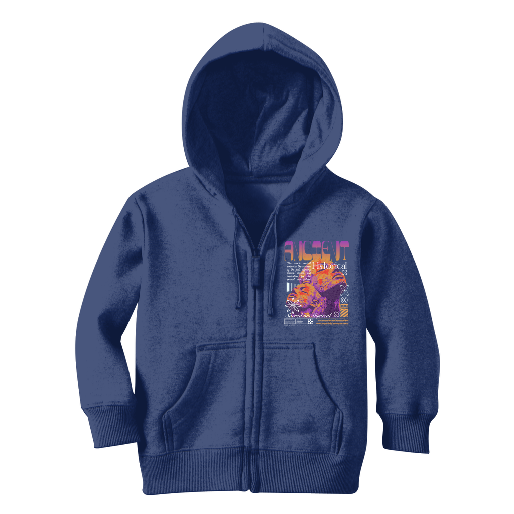 Ancient History Classic Kids Zip Hoodie