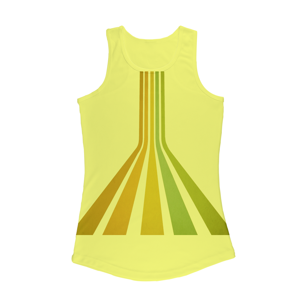 Retro 70's Line Women Performance Tank Top