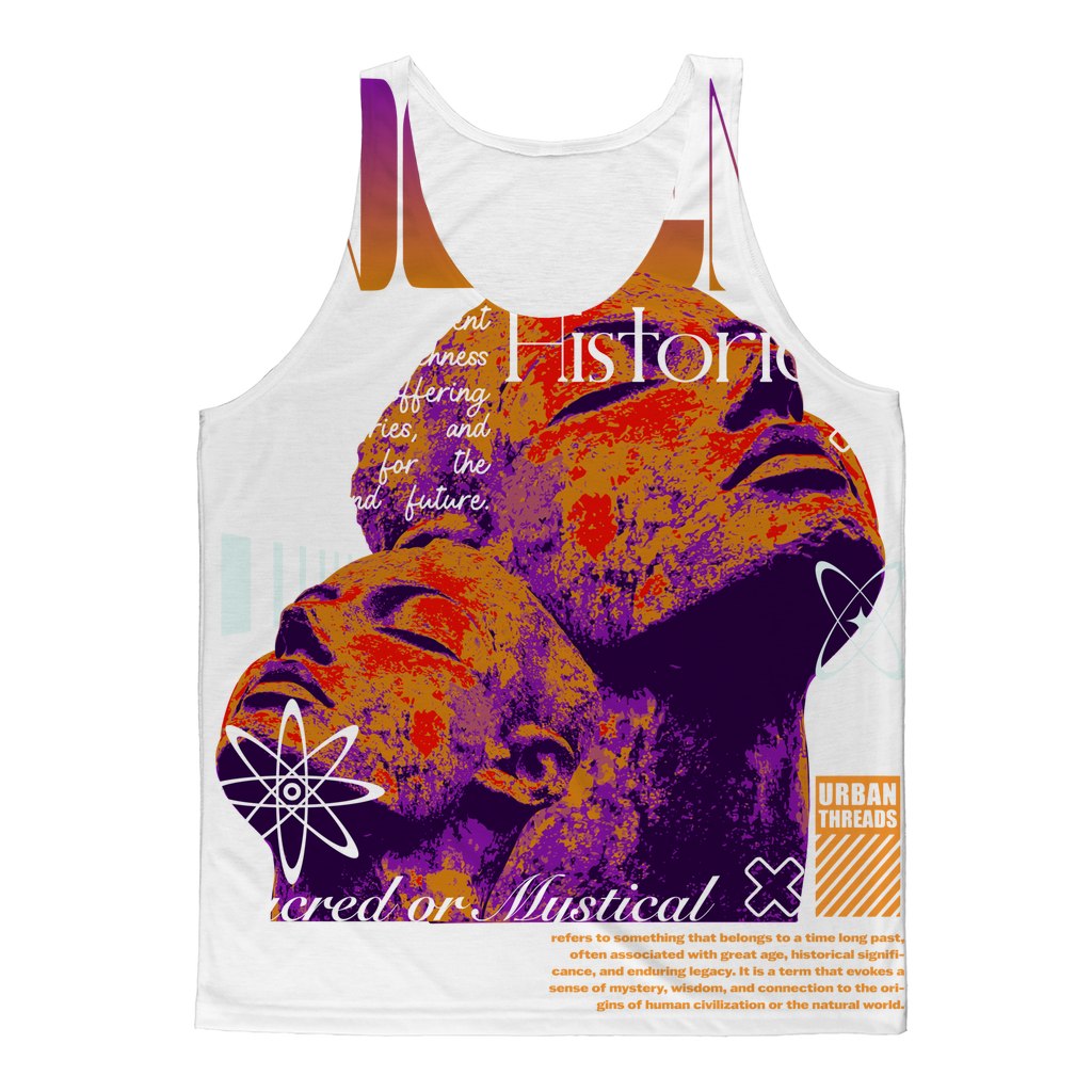 Ancient History Classic Sublimation Adult Tank Top