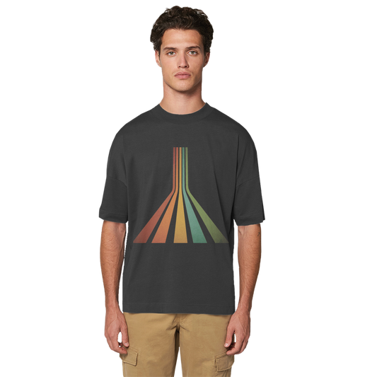 Retro 70's Line Premium Organic Oversized T-Shirt