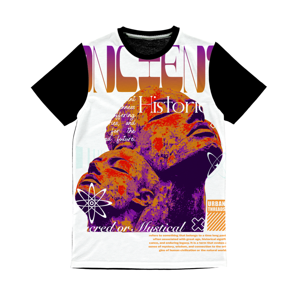 Ancient History Classic Sublimation Panel T-Shirt