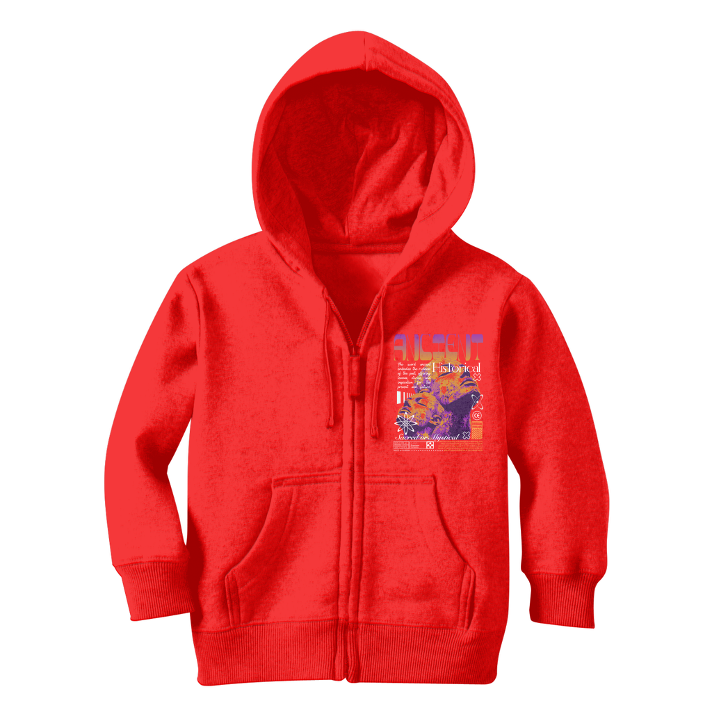 Ancient History Classic Kids Zip Hoodie